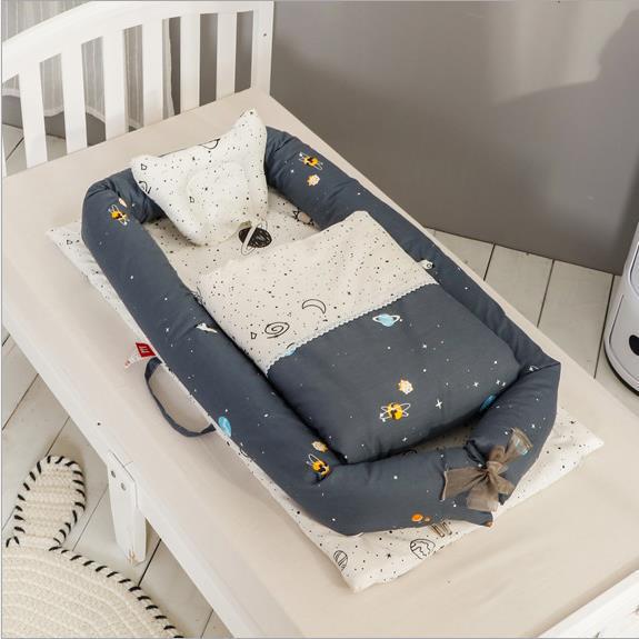 Portable Foldable Baby Crib With Travel Mattress