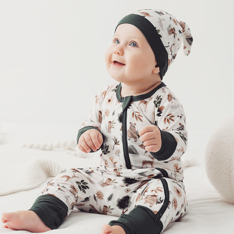 Discover the Comfort of Baby Bamboo Fiber Clothes Spring