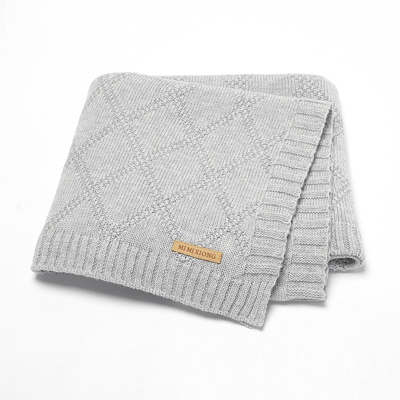 Soft Knitted Baby Blanket For Cozy Comfort