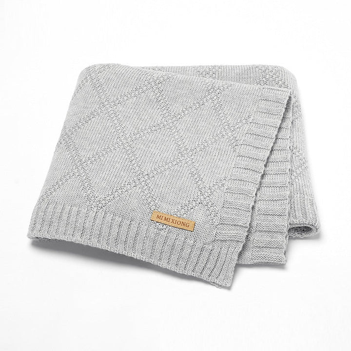 Soft Knitted Baby Blanket For Cozy Comfort