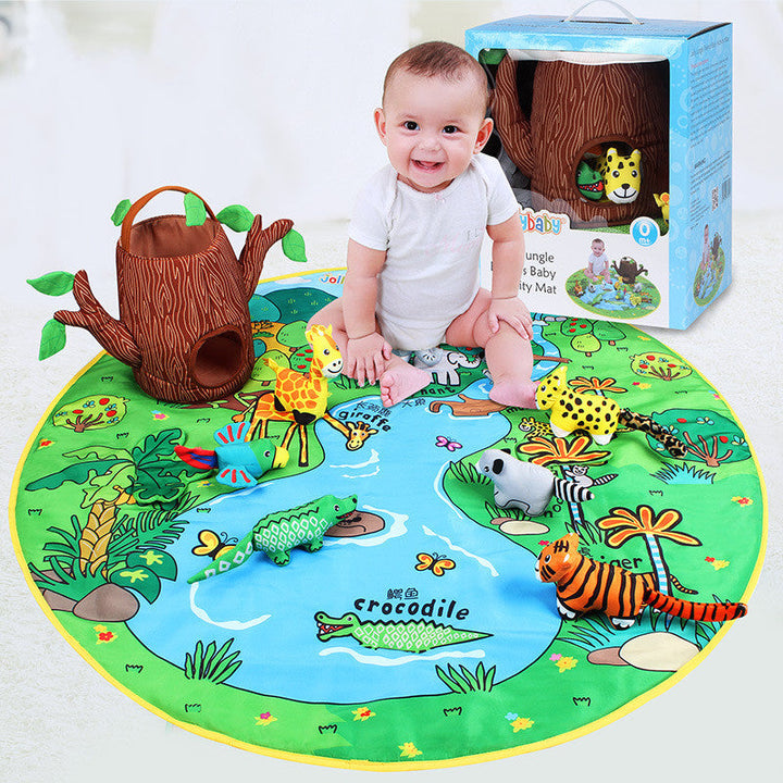 Discover the Magic of Learning with Our Baby Play Blanket Early Education Animal Toys
